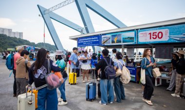 นทท.ทะลักเที่ยวเกาะล้านคึกคัก-เมืองพัทยาคุมเข้มความปลอดภัยทางน้ำ