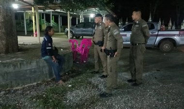 หนุ่มถูกทำร้ายร่างกายมาขอความช่วยเหลือในงานศพ