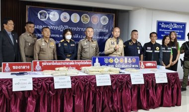 ศรีสะเกษตลุย.! จับยาบ้าได้อีกกว่า 1.2 แสนเม็ด ยืดรถยนต์ 1 คัน