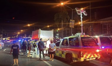 สยอง!สิบล้อพุ่งชนจยย.ออกจากรพ.ทับดับลูกสาว แม่รอดตายหวุดหวิด