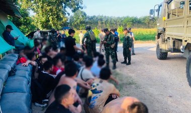 ต่างชาติทะลักข้ามฝั่งไทย 600 ชีวิตหนีตายกวาดล้างแก๊งคอลฯ"เคเคปาร์ก"เมียวดี