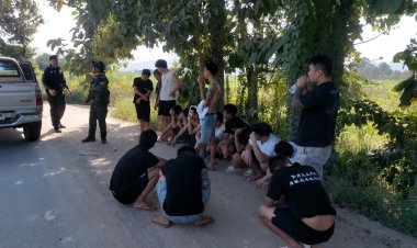 แก๊งสแกรมเมอร์ต่างชาติทะลักข้ามแดนแม่น้ำเมยเข้าไทยหลังทหารเมียนมาปราบปรามเข้มข้น