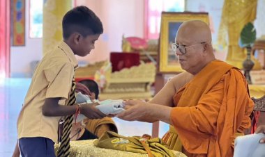 แสงแห่งปัญญาในแดนพุทธภูมิ! คณะสงฆ์ไทยสร้าง 'โรงเรียนโพธิคุณ' จุดประกายฝันเด็กอินเดียภายใต้ภารกิจพระธรรมทูตไทย