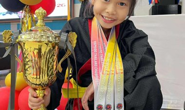 เด็กชัยภูมิเก่ง! “น้องฟองดูว์” คว้า 4 เหรียญทอง แชมป์ประเทศไทย สร้างชื่อเสียงให้จังหวัด