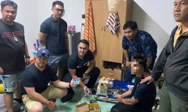 ตำรวจ ดส.บุกรวบหนุ่มวัย 26 ลอบผลิตปืนไทยประดิษฐ์ขายยึดของกลางเพียบ