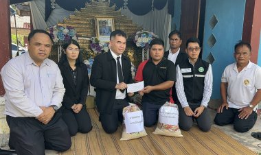 ผช.พยาบาลหยุดรถช่วยคนเจ็บเกิดอุบัติเหตุซ้ำซ้อนถูกรถชนดับสลดศพถึงบ้านเกิดศรีสะเกษแล้ว