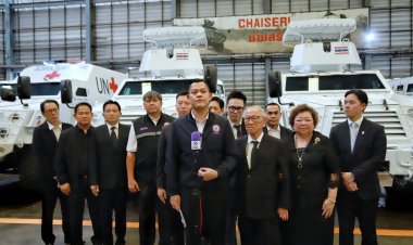 "ธนกร" ปลุกอุตสาหกรรมป้องกันประเทศ " Made in Thailand" ก้าวสู่เวทีโลก พร้อมเยี่ยมโรงงาน'มาดามรถถัง