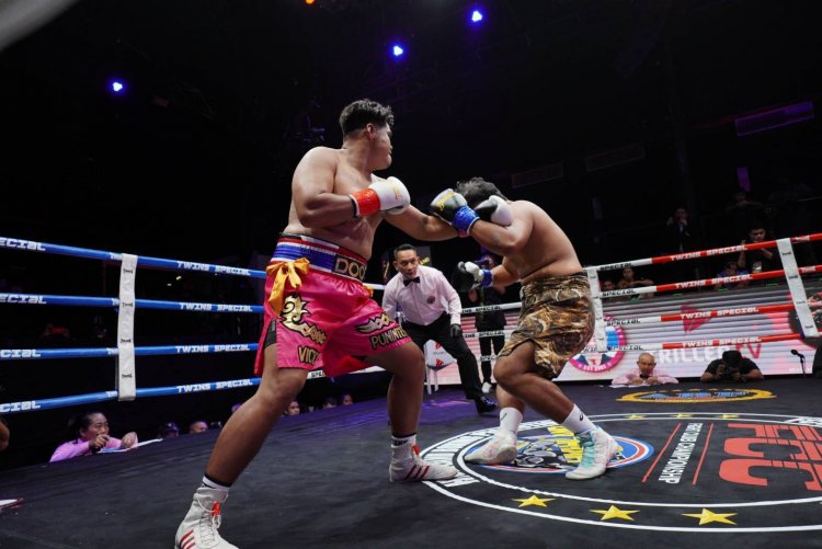 "อเลสซิโอ" เสียแชมป์โลก WBF WORLD กับ "ทินภพ" ศึกFCC 14