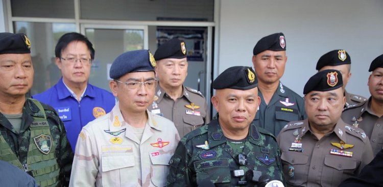 TBC ไทยประท้วง เมียนมาระเบิดอาคาร KK ปาร์คสะเก็ดเหล็ก-ปูนข้ามฟากตกฝั่งไทยบ้านเรือนเสียหาย 4 จุด