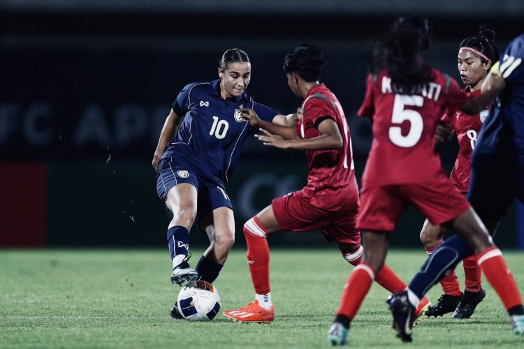ฟุตบอลหญิงไทย ชนะ บังกลาเทศ 5-1 เกมอุ่นเครื่องฟีฟ่า เดย์ เดือนตุลาคม