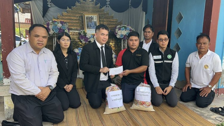 ผช.พยาบาลหยุดรถช่วยคนเจ็บเกิดอุบัติเหตุซ้ำซ้อนถูกรถชนดับสลดศพถึงบ้านเกิดศรีสะเกษแล้ว