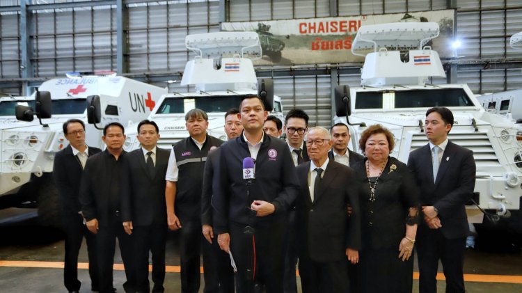 "ธนกร" ปลุกอุตสาหกรรมป้องกันประเทศ " Made in Thailand" ก้าวสู่เวทีโลก พร้อมเยี่ยมโรงงาน'มาดามรถถัง