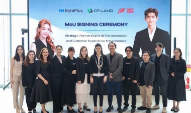 CP LAND จับมือ BytePlus และ 3DS INTERACTIVE ขับเคลื่อน AI & Cloud Transformation เสริมศักยภาพธุรกิจอสังหาริมทรัพย์ไทยด้วยเทคโนโลยีข้อมูลอัจฉริยะ
