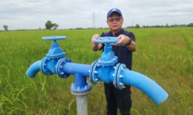 เปิดก๊อกน้ำทำนา!ชลประทานพิจิตรทุ่มงบ50ล้านสร้างสถานีสูบน้ำพร้อมระบบท่อส่งน้ำแล้วเสร็จ