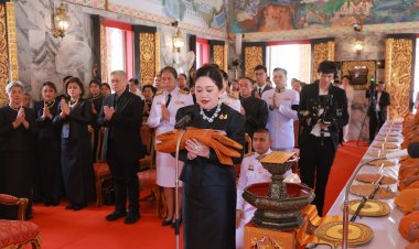 ทีคิวเอ็ม อัลฟา น้อมนำผ้าพระกฐินพระราชทาน ถวาย ณ วัดไผ่ล้อม จังหวัดนครปฐม