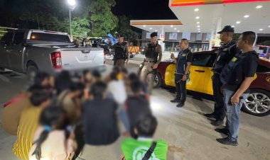 ตำรวจสอบสวนกลางสกัดจับรถขน 15 ชาวจีนคาดเอี่ยวแก๊งคอลเซ็นเตอร์