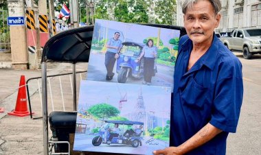 ผู้ว่าฯฉะเชิงเทรา-รองผู้ว่าฯเชิดชู“ลุงสมคิด”โชว์เฟอร์ขับตุ๊กตุ๊ก คนดีศรีเมืองแปดริ้ว