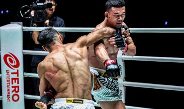 ทำสำเร็จ! “อับดาลลาห์” กดน็อก “คมเพชร” ผงาดคว้าสัญญา ONE ในศึก ONE ลุมพินี 132