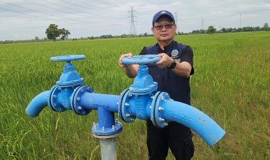 เปิดก๊อกน้ำทำนา ! กรมชลประทานทุ่มงบ80ล้านสร้างระบบส่งน้ำเพื่อช่วยชาวนาเมืองชาละวัน