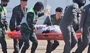 "จ่าสิบเอก เทิดศักดิ์"เหยียบกับระเบิดเขมรที่ตามาเรียศรีสะเกษขาขาด อาการล่าสุดปลอดภัยแล้ว