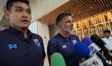 งานใหญ่!!! แอนโธนี ฮัดสัน" นำทัพช้างศึก รายงานตัวก่อนลุยอุ่นเครื่อง "สิงคโปร์"