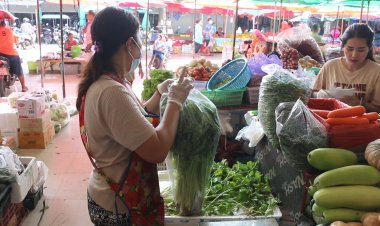 น้ำท่วมเป็นเหตุผักโคราชแพงขึ้นยกแผง ผักชีพุ่งเท่าตัวกก.ละ 250 บาท