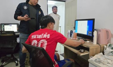 รวบแก๊งนักฟุตบอลเดินสายดาวรุ่ง ใช้เงินรางวัลทำทุน ต่างเปิดห้องหวยออนไลน์