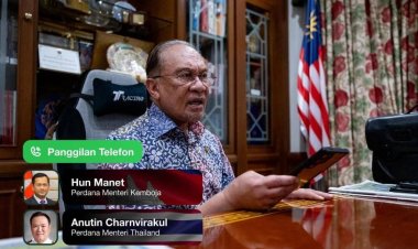 "อันวาร์" ยกหูคุย "อนุทิน-ฮุน มาเนต" พร้อมเป็นตัวกลางเจรจาเพื่อเดินหน้าปฏิญญาสันติภาพ