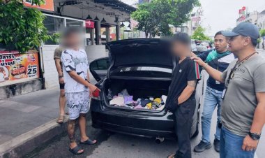 ตำรวจ 191 รวบ 3 วัยรุ่นสร้างตัว ซุกพอตเค คาคอนโด ยึดของกลางเพียบ