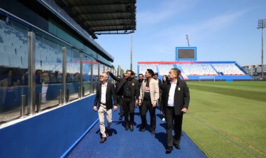 ผู้ว่าฯ เอกวิทย์  ลงพื้นที่อำเภอธัญบุรี  เยือนสนาม TRUE BG STADIUM