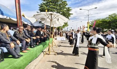 ผู้ว่าฯศรีสะเกษเปิดงานสมโภชศาลหลักเมืองปรางค์กู่