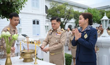 "บิ๊กพวง"  อธิบดีกรมการปกครอง เข้าสักการะสิ่งศักดิ์สิทธิ์เนื่องในโอกาสเข้ารับตำแหน่งหน้าที่