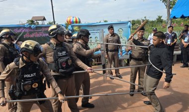 ผู้การโคราช เปิดยุทธการ ตำรวจอาสา ป้องกันยาเสพติด-อาชญากรรม-ระงับเหตุคนคลุ้มคลั่งในชุมชน