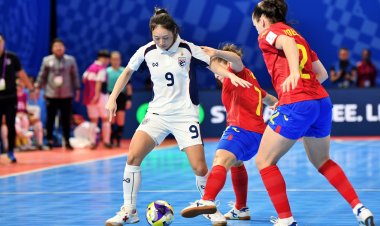 ฟุตซอลหญิงไทย พ่ายสเปน 2-5 ประเดิมศึกชิงแชมป์โลก ที่ฟิลิปปินส์