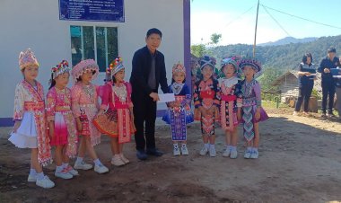 “บิ๊กพวง”มอบบ้านพักครูให้โรงเรียนตำรวจตระเวนชายแดนบ้านแม่กลองใหญ่ อุ้มผาง