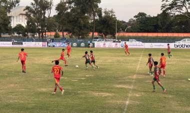 "หมอนทองวิทยา" ตกรอบรองฯ! พ่าย "ราชวินิตบางแก้ว" 1-2 ศึกทวารวดีเกมส์