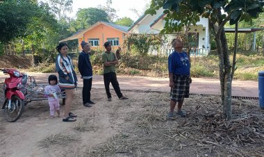 ชาวบ้านนาดีเมืองปราจีนบุรีผวา "เจ้าาแอ๊ป"ช้างป่าทับลานลงเขาบุกกินขนุนถึงหน้าบ้าน