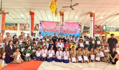 กันทรลักษ์เปิด “อำเภอยิ้ม…เคลื่อนที่” บริการภาครัฐเชิงรุก–มอบถุงสุข–มอบทุน–เยี่ยมผู้ป่วย สร้างรอยยิ้มให้ชุมชน