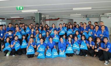 TQM ระดมกำลังผู้บริหาร-พนักงานร่วมใจเตรียมถุงยังชีพช่วยภัยน้ำท่วมภาคใต้