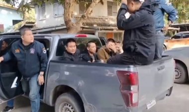 ตำรวจลานสักรวบ 3 หนุ่มจีนหลบหนีเข้าเมืองผิดกม.อ้างถูกหลอกไปกัมพูชา