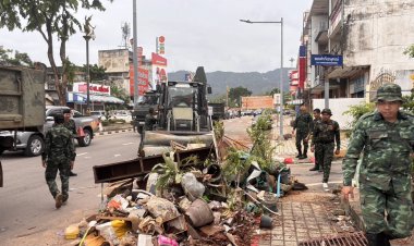 มหานทีจาก "หาดใหญ่"คืนสู่ภาวะปกติ ทิ้งไว้แต่คราบน้ำตา ความหายนะ