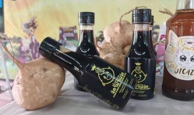 อัตลักษณ์ใหม่มหาสารคาม“จิคามา เมจิก” ซีอิ๊วดำหวานจากมันแกว โซเดียมต่ำ ดีต่อคนรักสุขภาพ