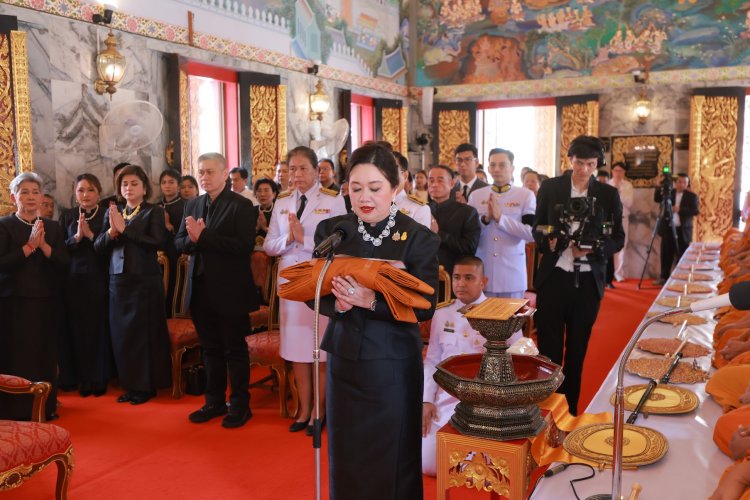 ทีคิวเอ็ม อัลฟา น้อมนำผ้าพระกฐินพระราชทาน ถวาย ณ วัดไผ่ล้อม จังหวัดนครปฐม