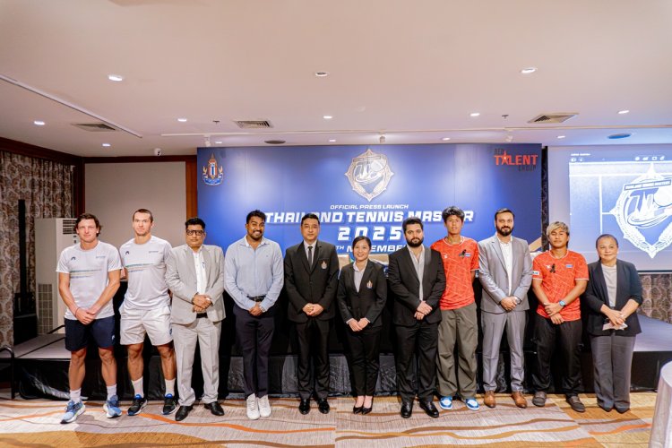 "ไทย" พร้อมจัด "ไทยแลนด์ เทนนิส มาสเตอร์ส 2025"ปลายปี