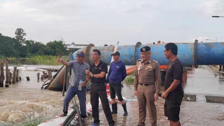 ผู้ว่าฯ สิงห์บุรีเตรียมพร้อมต้อนรับนายกฯ "อนุทิน" ลงพื้นที่น้ำท่วมหนัก มอบถุงยังชีพผู้ประสบอุทกภัย