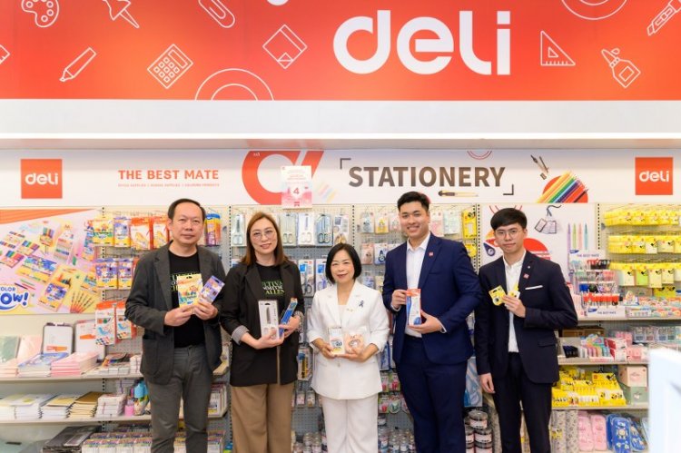 Deli แบรนด์เครื่องเขียนชั้นนำระดับโลก รุกตลาดภูมิภาค เปิดตัว Shop in Shop แห่งแรกในเชียงใหม่