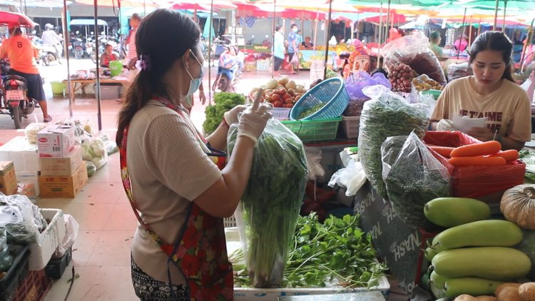 น้ำท่วมเป็นเหตุผักโคราชแพงขึ้นยกแผง ผักชีพุ่งเท่าตัวกก.ละ 250 บาท