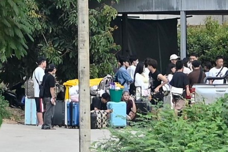 แก๊งสแกมเมอร์หนีตายเข้าฝั่งไทยหลังกะเหรี่ยง BGF ประกาศปราบขั้นเด็ดขาด ที่มืองชเวก๊กโก่