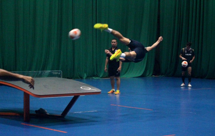 "เทคบอล"มีลุ้นกวาด5เหรียญซีเกมส์ ได้กำลังใจ "ดร.ณัฎฐ์" มาเยี่ยม