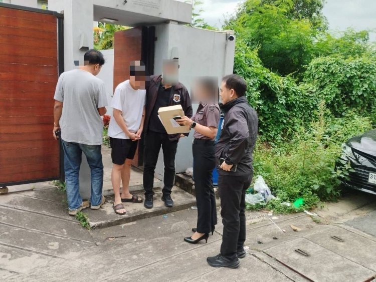 DSI บุกจับผู้ต้องหาคดีพนันออนไลน์ - ฟอกเงิน ย่านปทุมธานี